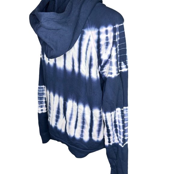 Madewell Blue (Re)sourced Blue Cotton Retro Hoodie Sweatshirt Size Small - Picture 6 of 9